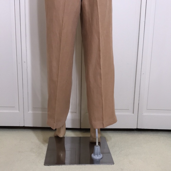 Aritzia Wilfred Cauchy Cropped Lyocell & Linen Pants/Trousers Size 2